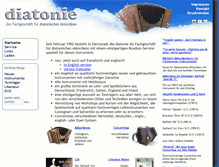 Tablet Screenshot of diatonie.de